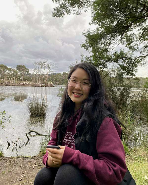 The Haven Summit Credit Union MGSE Community Spirit Award 2020 recipient Seoyoung Ahn (Sienna)