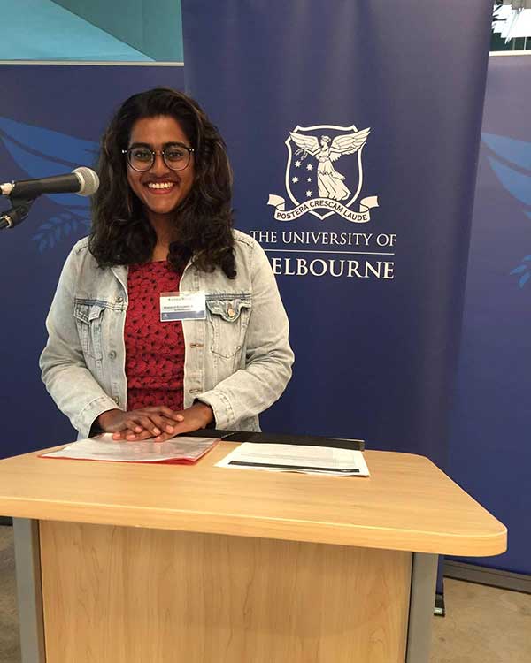 The Haven Summit Credit Union MGSE Volunteer Award 2020 recipient Komala Murugiah
