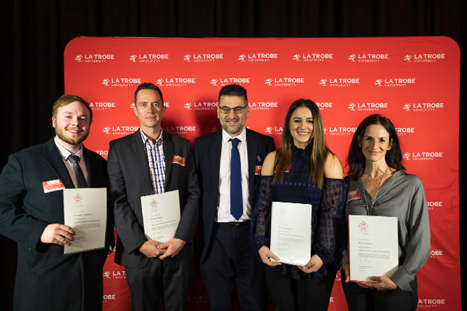 La Trobe university awards participants