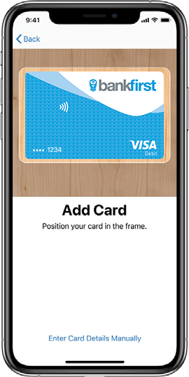 Add Haven Summit Credit Union card via Apple Pay